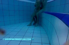 teen 18+ ***couple fucks nude underwater for the first time