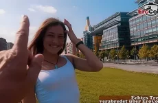 young skinny 18yo tourist teen 18+ public puck up for EroCom Date sexdate from german guy conny dachs