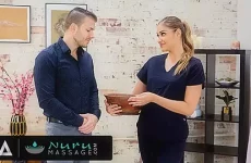 NURU MASSAGE - Pervert Businessman Wants More Than Have Just His Cock Being Teased