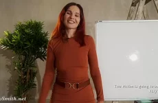 Accidental nudity during TV Show. TV host teasing a players. Upskirt